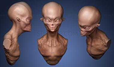 3D model Alien (1) (STL)